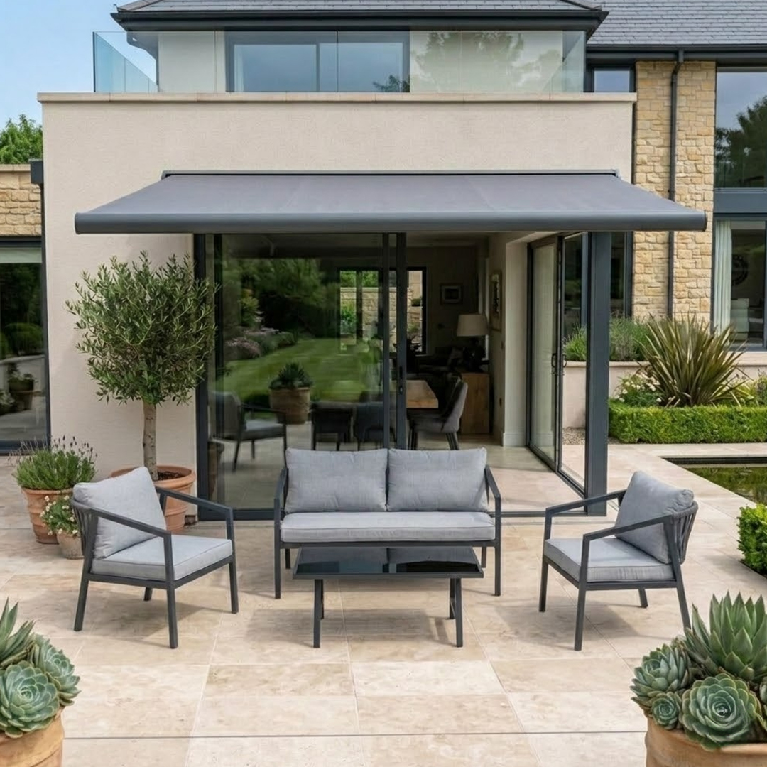 طقم جلسة تراس خارجي – 4 مقاعد - 11