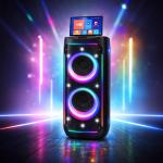 Portable Party Speaker with Touch Screen - 1