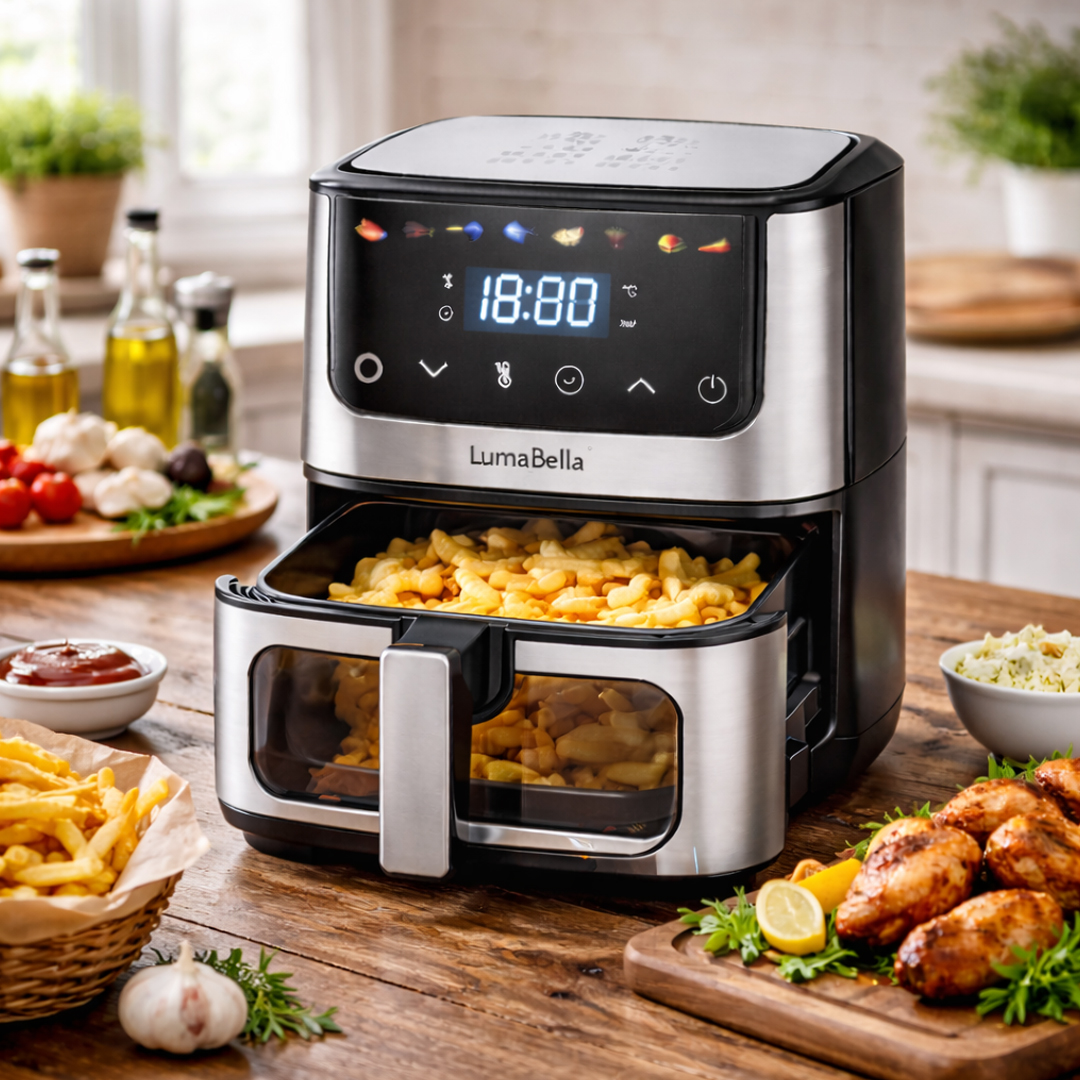 قلاية هوائية ذكية بسعة 8.5 لتر من LumaBella - 1