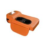 مسند سيارة من الجلد الفاخر مع حامل أكواب - 6