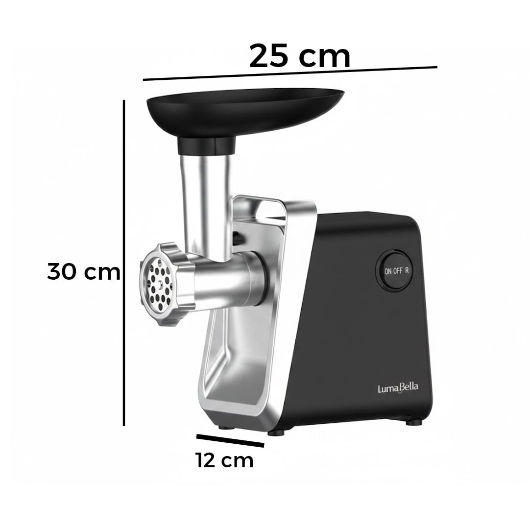 LumaBella 2800W Stainless Steel Meat Grinder product thumbnail 11