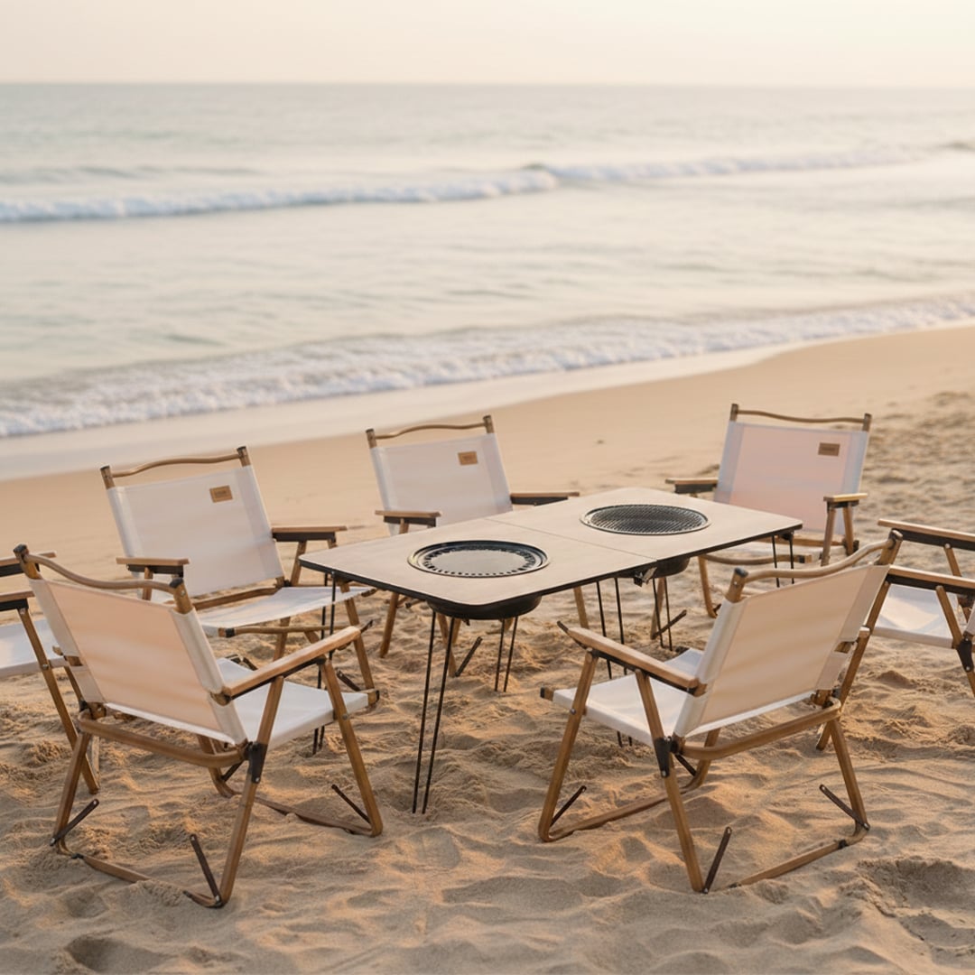 طاولة شواء للتجمعات و الرحلاات - 7