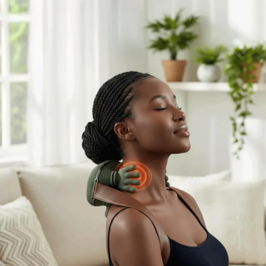 جهاز مساج الرقبة والكتف بتقنية اليد البشرية - 5