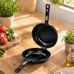 مقلاة مزدوجة غير لاصقة بوجهين - 6
