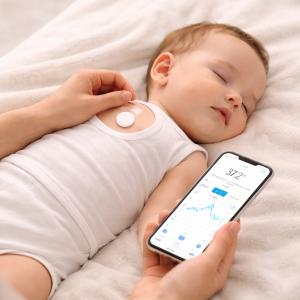 مستشعر حرارة الجسم الذكي مع تنبيهات فورية