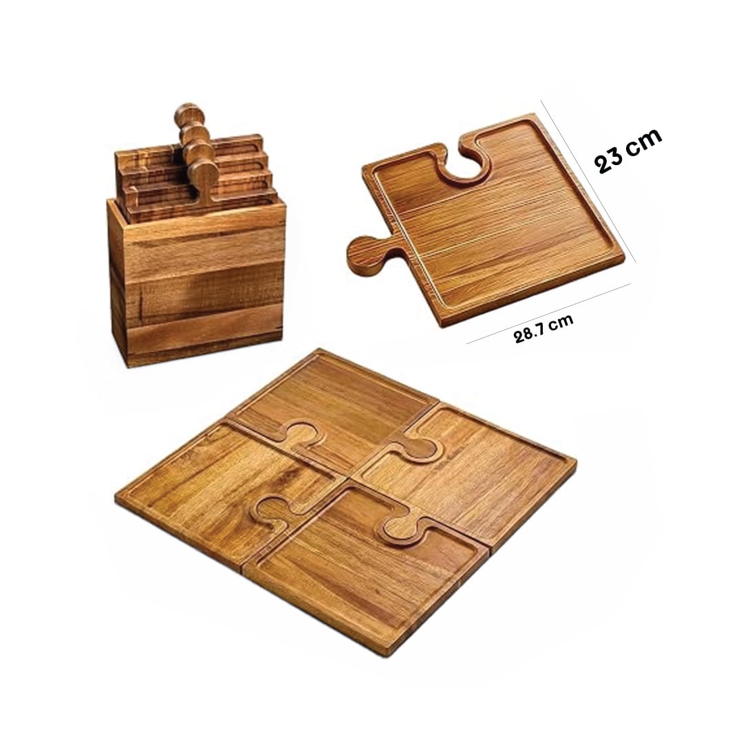 Wooden Serving Boards with Storage Stand product thumbnail 15