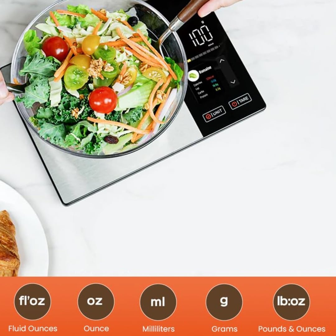 ميزان المطبخ الذكي لحساب السعرات والوزن - 5