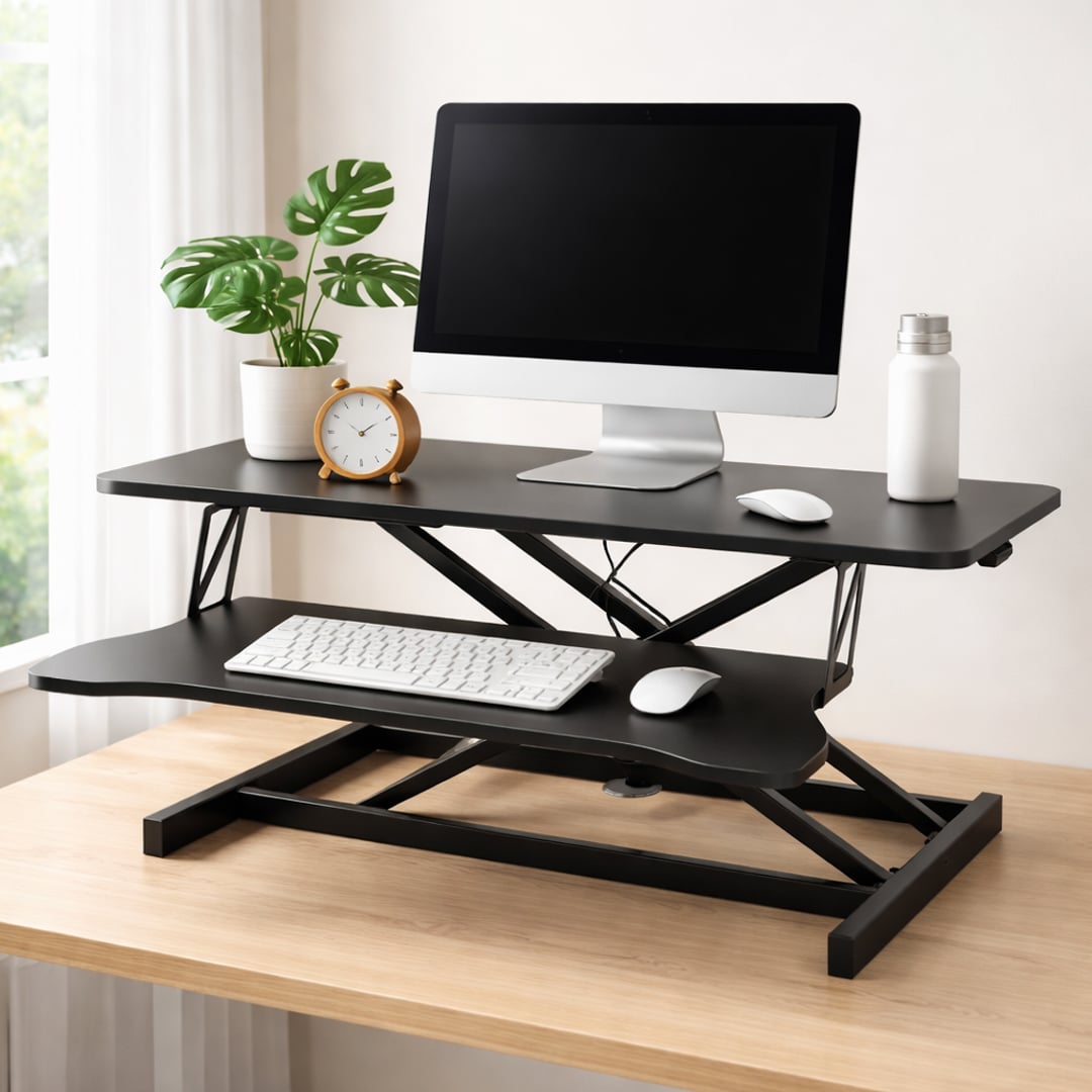مكتب محمول قابل لتعديل الارتفاع - 6