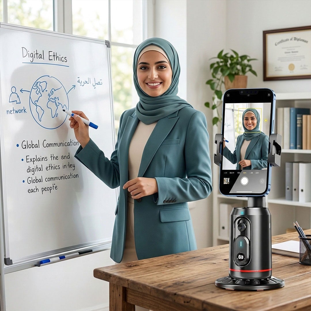 Auto Face Tracking 360 Phone Holder - 3