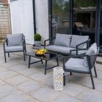 طقم جلسة تراس خارجي – 4 مقاعد - 2