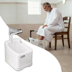 جهاز وضوء متنقل ذاتي التنظيف