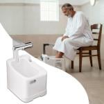 جهاز وضوء متنقل ذاتي التنظيف