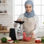 مفرمة لحم ستانلس ستيل بقوة 2800 واط من LumaBella - 6