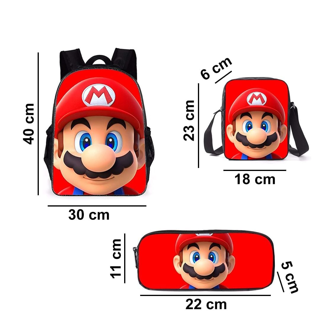 Super Mario Backpack For Kids product thumbnail 5