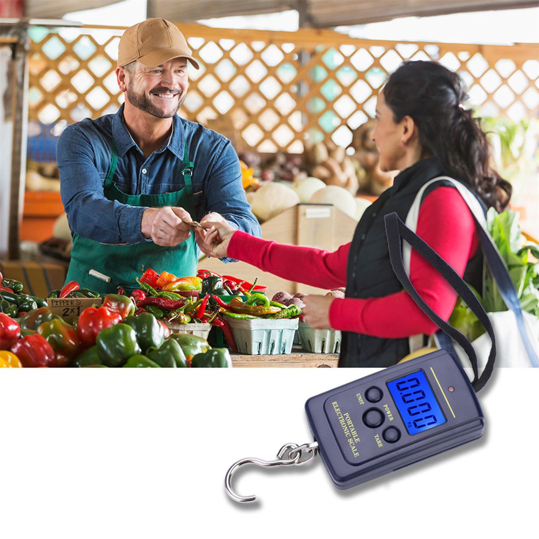 ميزان رقمي لحقائب السفر 40 كغ - 7