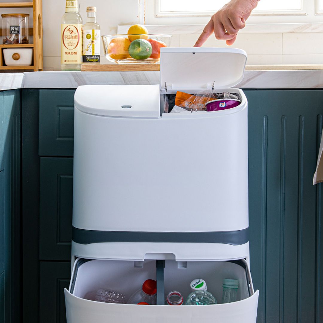 Three Compartment Kitchen Trash Can product thumbnail 9