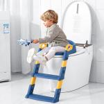 مقعد تدريب على الحمام مع سلم