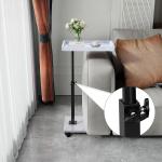 طاولة ضيافة جانبية متحركة بارتفاع مرن - 9