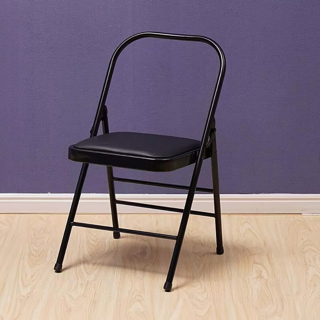 Foldable Yoga Chair with Lumbar Support - 3