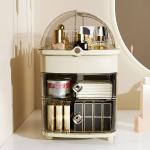 حافظة مكياج أنيقة مع غطاء شفاف - 3