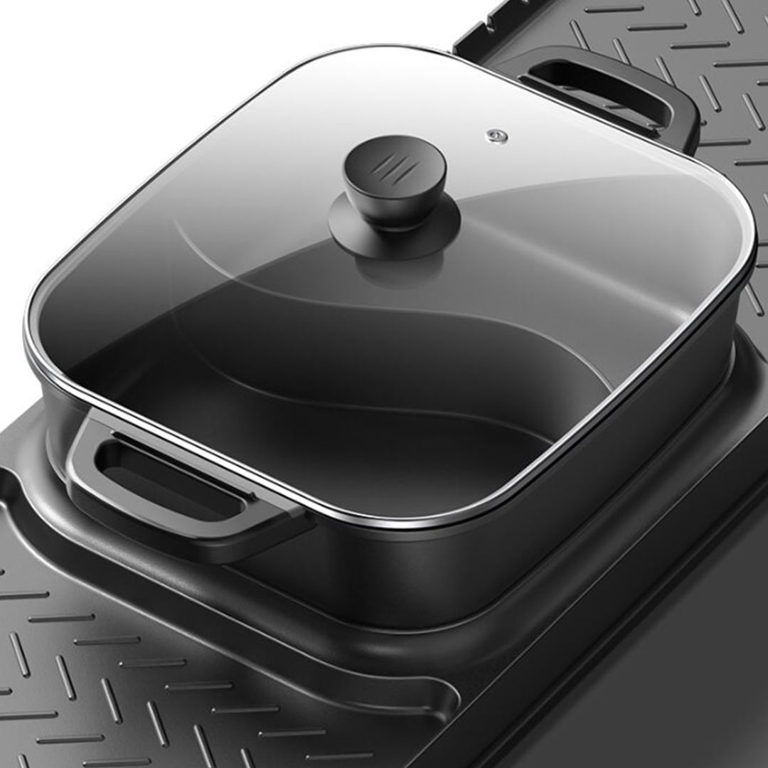Double Electric Grill with Pot product thumbnail 15