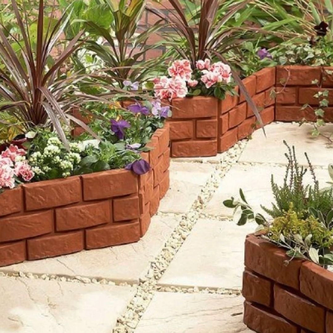 ديكور سياج الحديقة البلاستيكي - 4