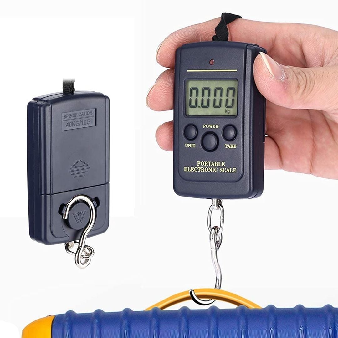 ميزان رقمي لحقائب السفر 40 كغ - 10