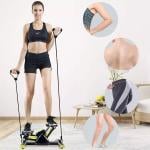 ستيبر لياقة منزلي مع حبال مقاومة - 2