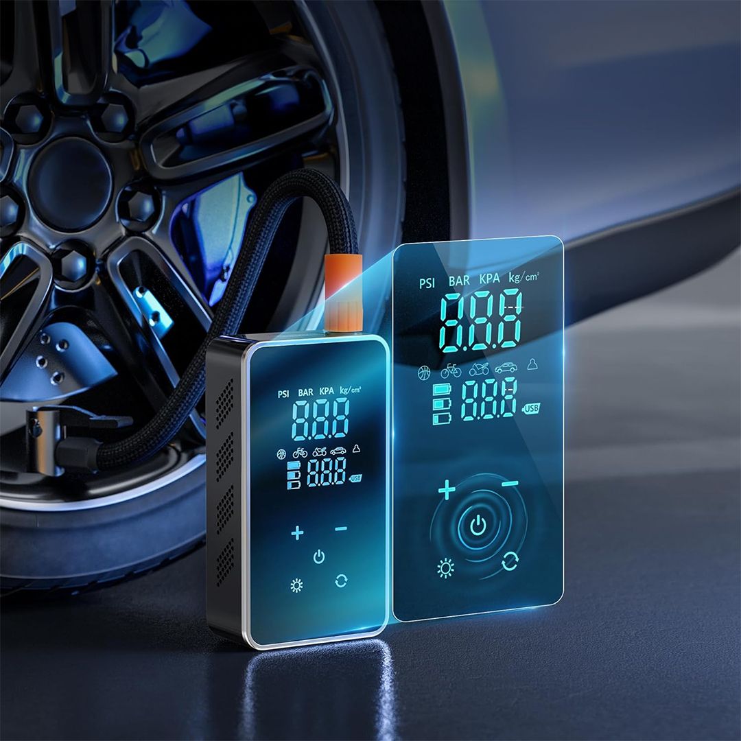 Wireless Car Air Pump with Digital Display product thumbnail 12