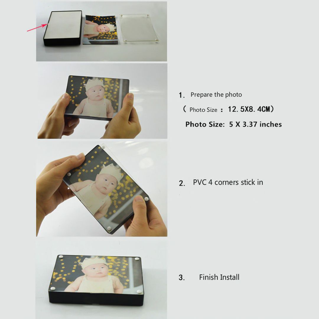 Magnetic Picture Frame with LED Lights product thumbnail 7