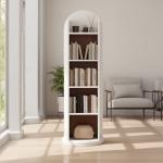 مرآة طولية مع رفوف تخزين خلفية مدمجة - 2