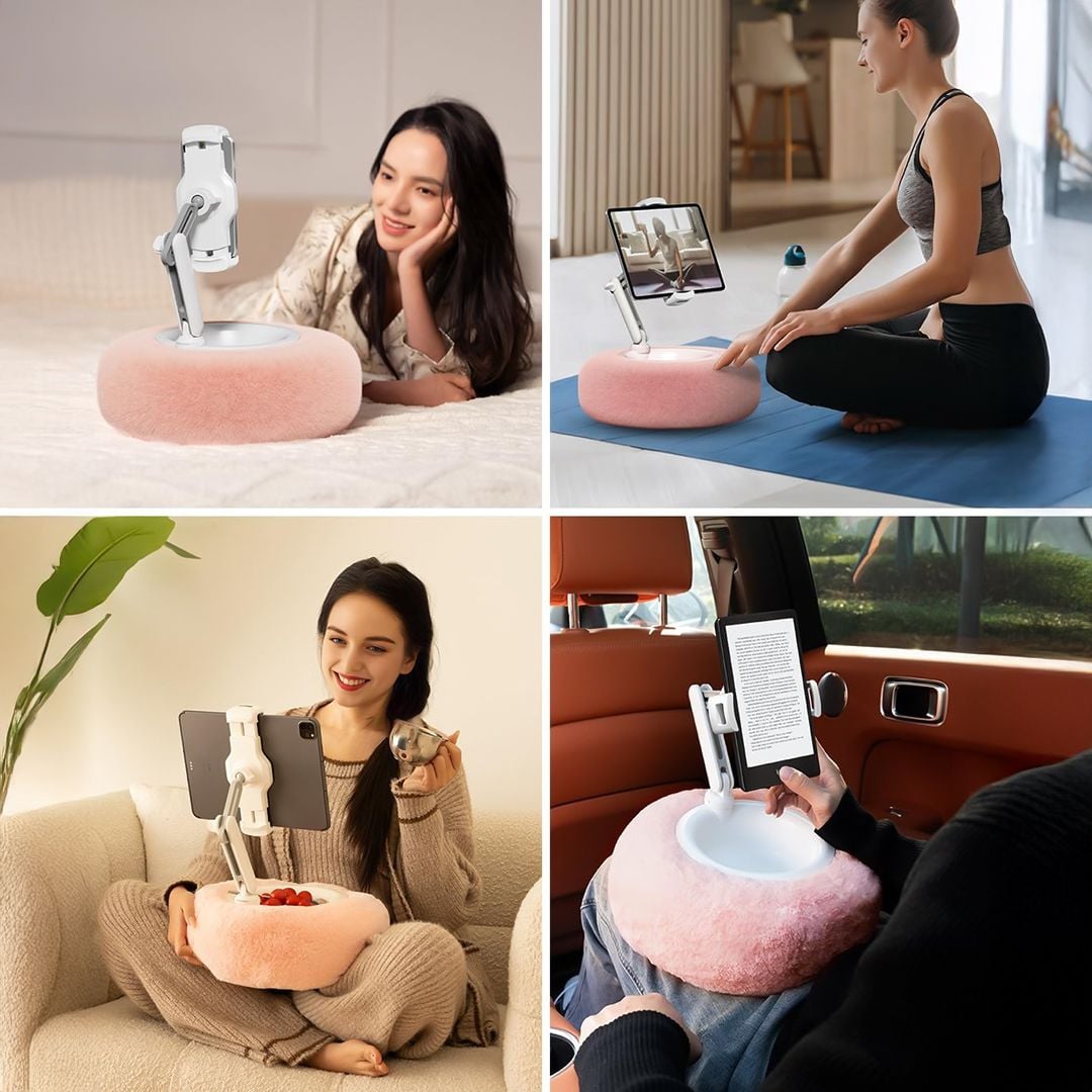 حامل هاتف مع قاعدة تسالي و مشروبات - 6