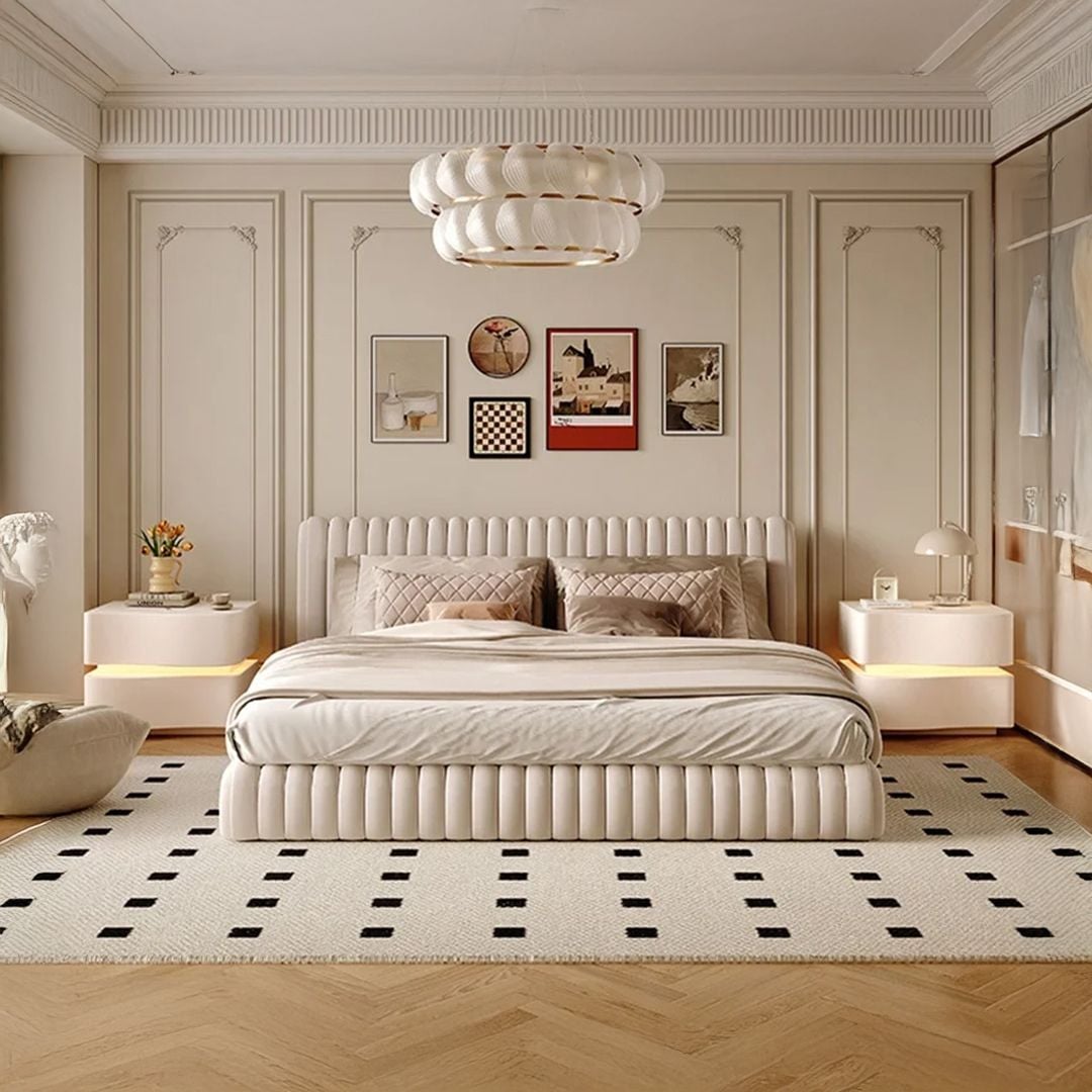 طاولة جانبية بإضاءة LED - 19