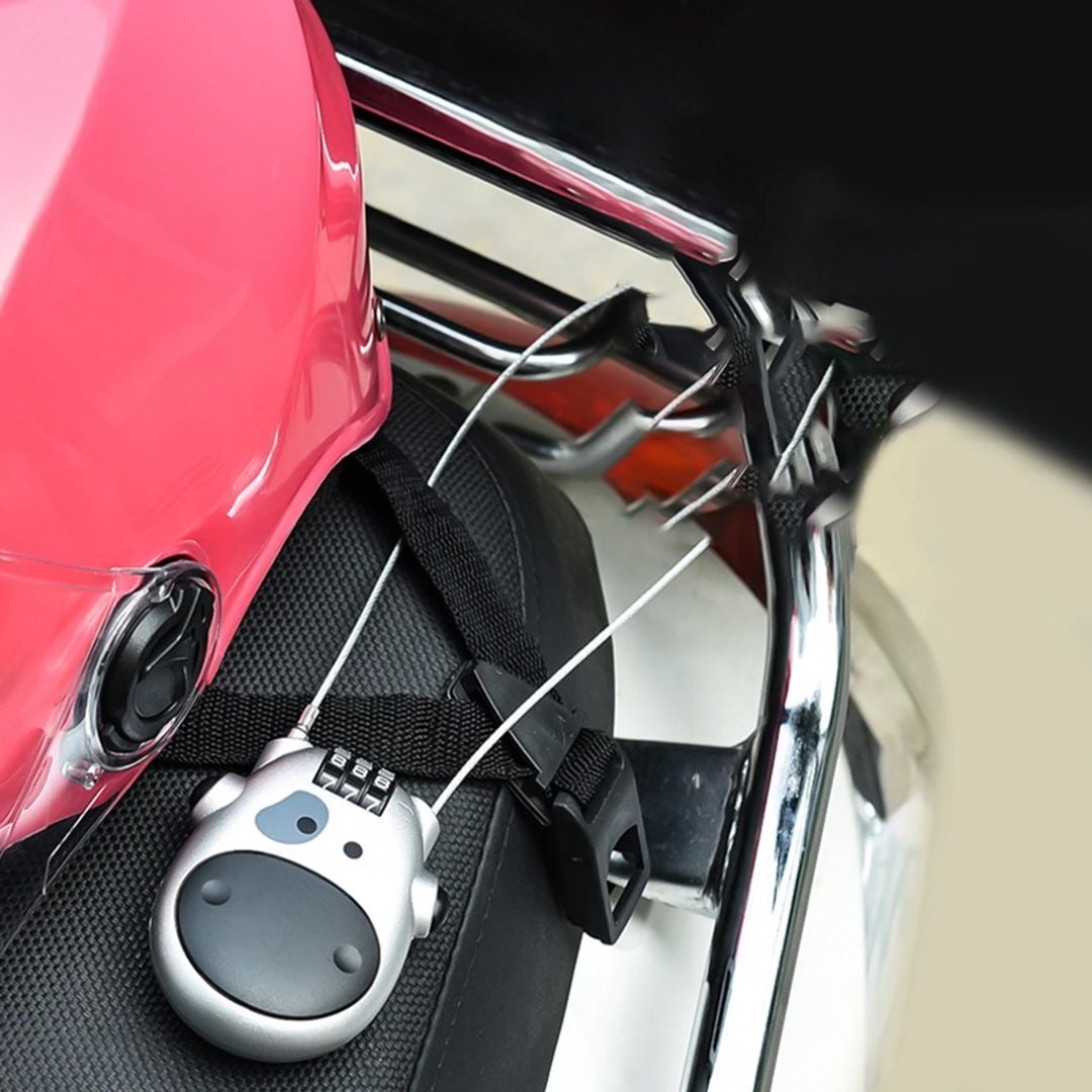 Lock With Password And Cable To Prevent Theft product thumbnail 2