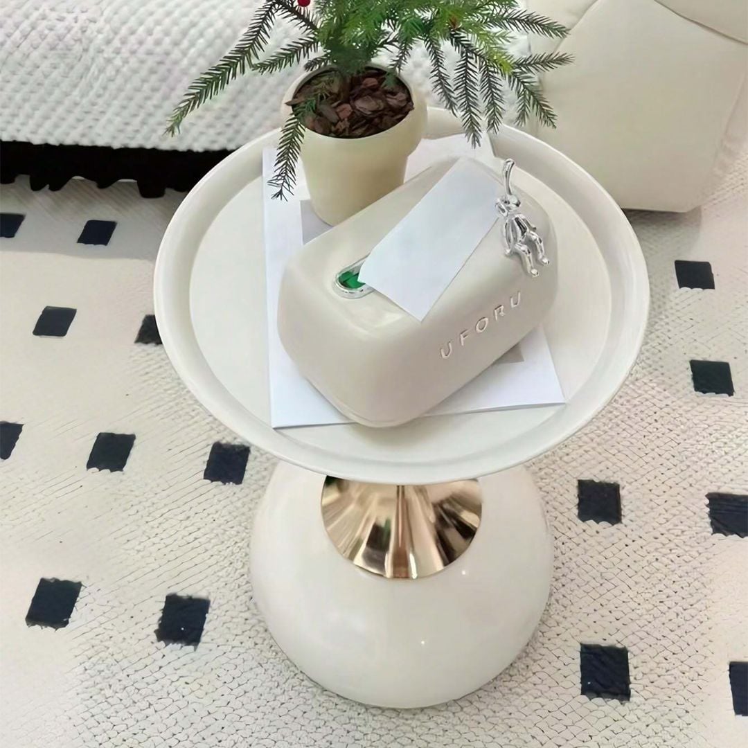 طاولة جانبية فاخرة بتصميم مزهرية - 16