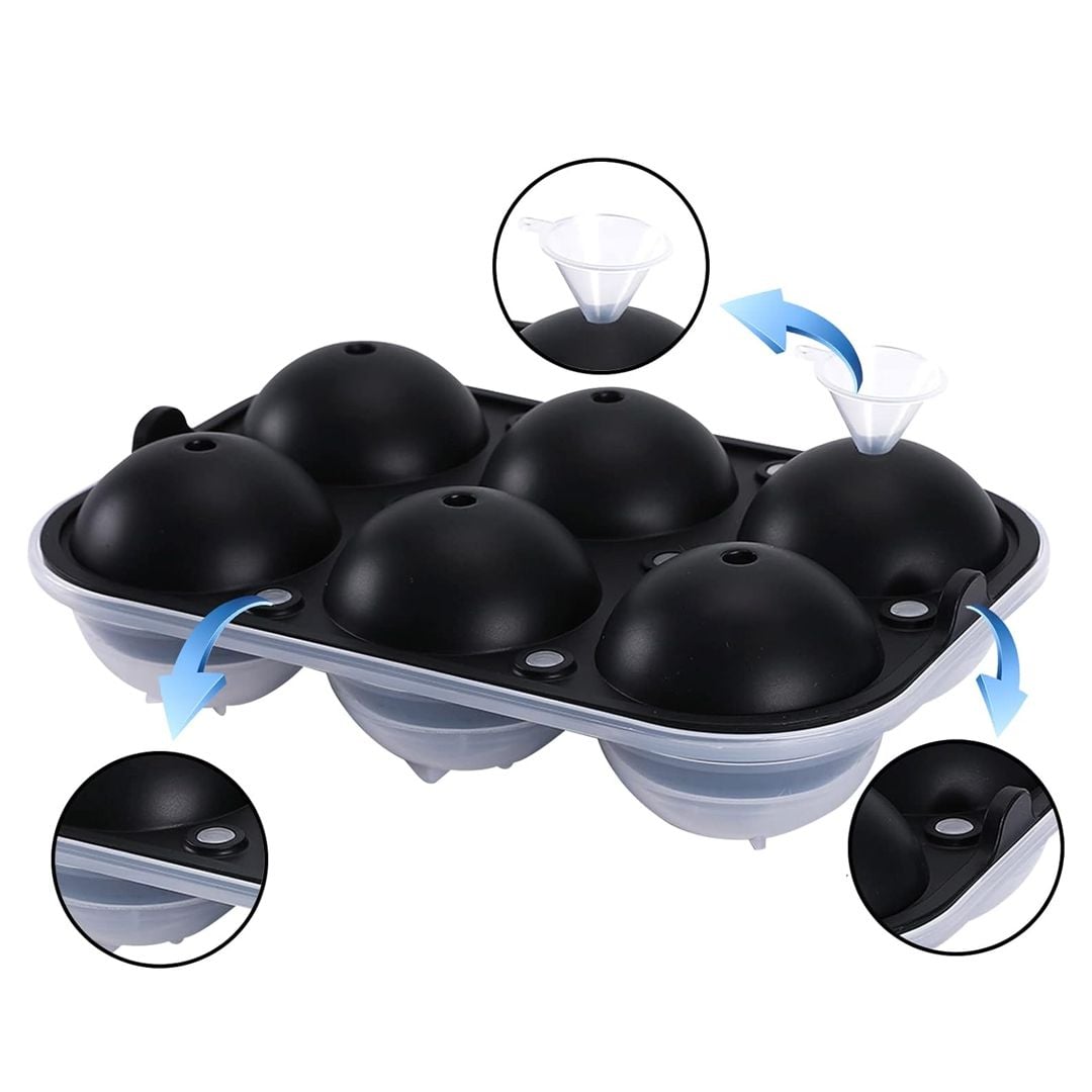 مجموعة قوالب الثلج بعدة أشكال - 12