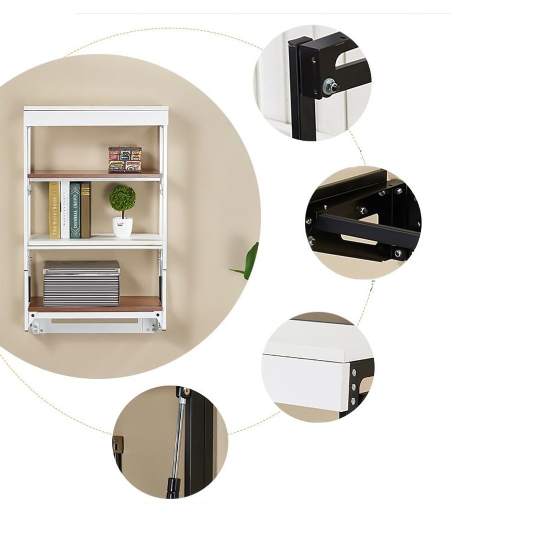 طاولة و رفوف قابلة للطي - 7