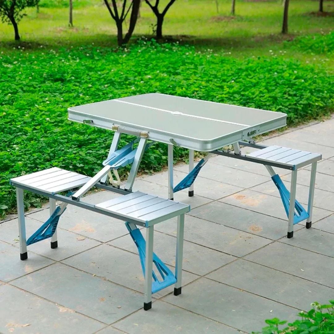 Aluminium Foldable Picnic Table product thumbnail 2