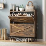 خزانة أحذية بتصميم ريفي - 17