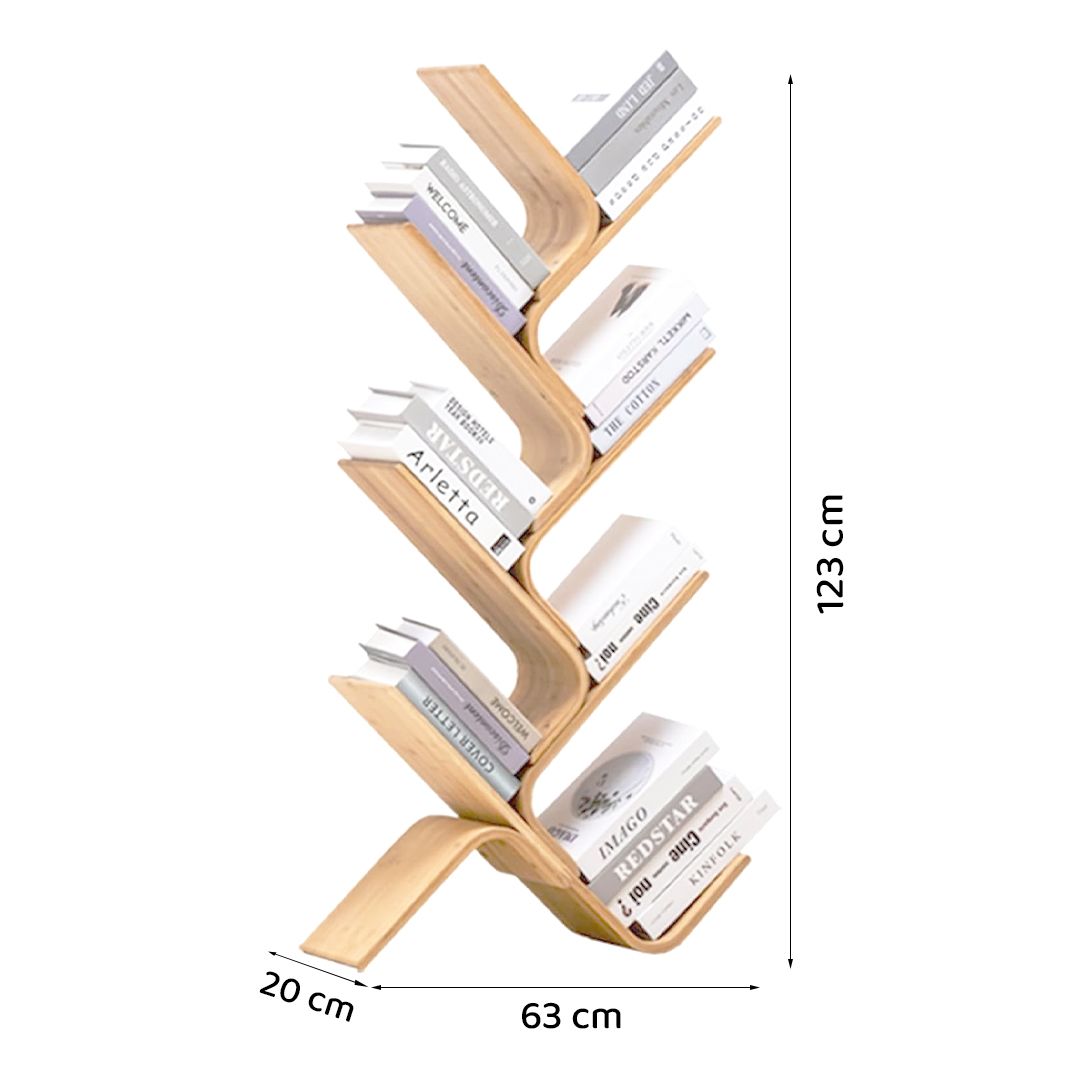 Floor Bamboo Shelves for Books product thumbnail 13
