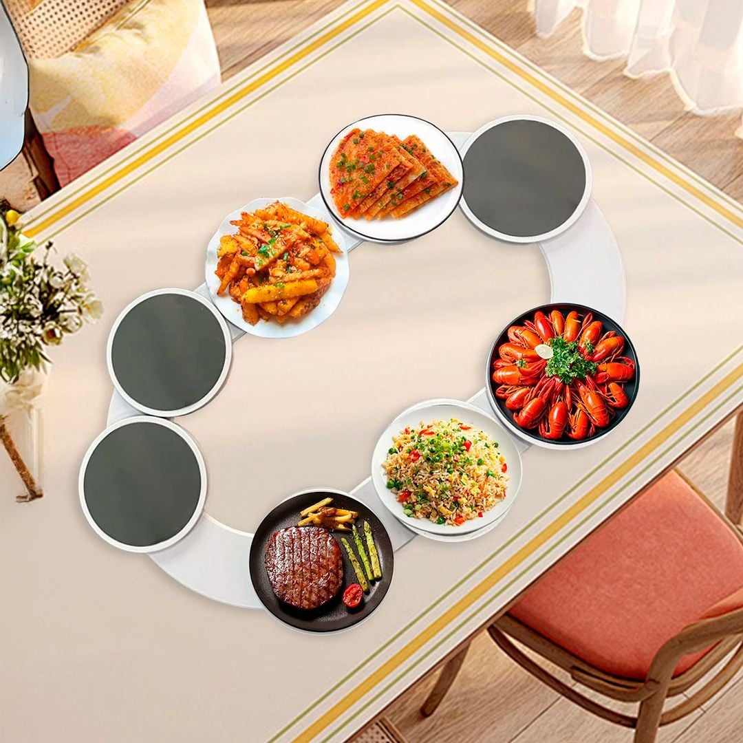 أطباق تقديم الطعام الدوارة - 11