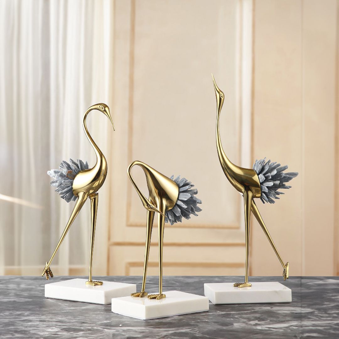 Flamingo Statues with Crystal Tail product thumbnail 13