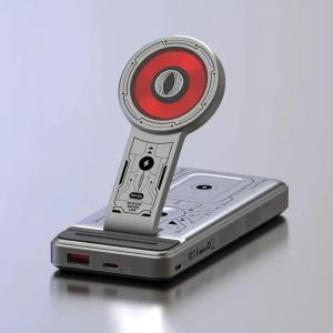 شاحن وباور بانك لاسلكي متعدد الوظائف - 4