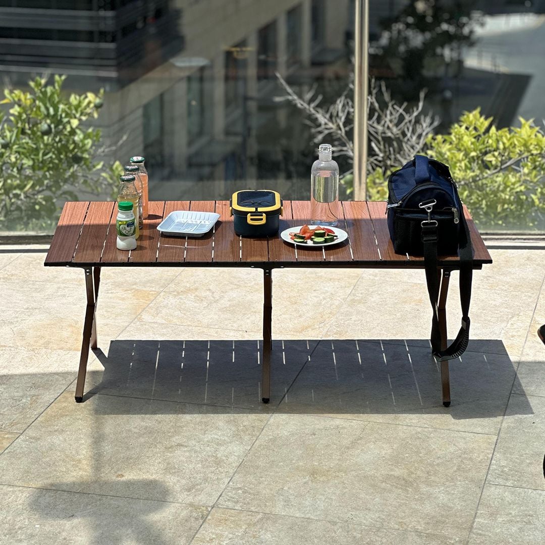 Folding Wood Picnic Table product thumbnail 5