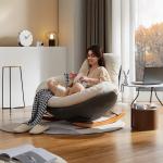 كرسي هزاز للاسترخاء مع مسند للقدمين - 7