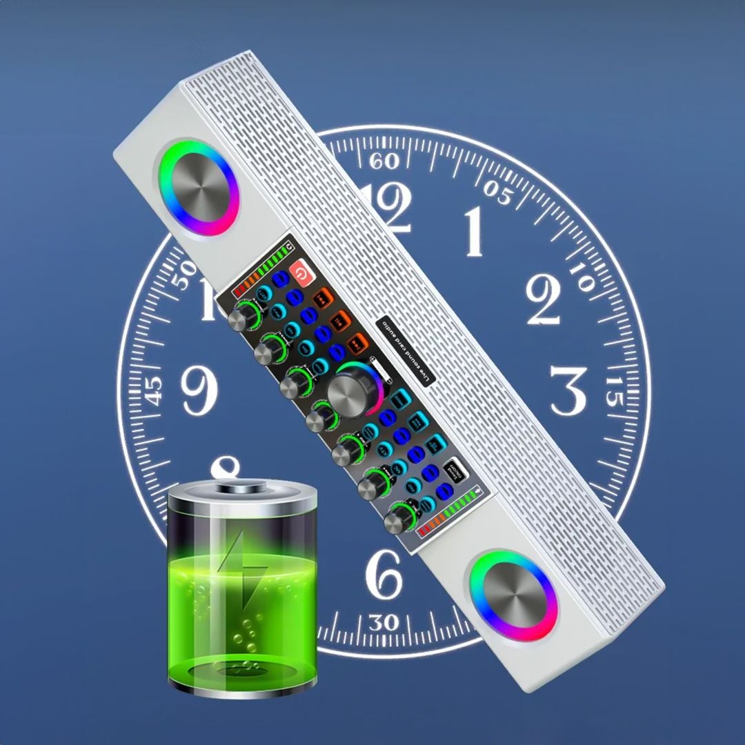 مكبر صوت مع ستيريو بتقنيات حديثة - 9
