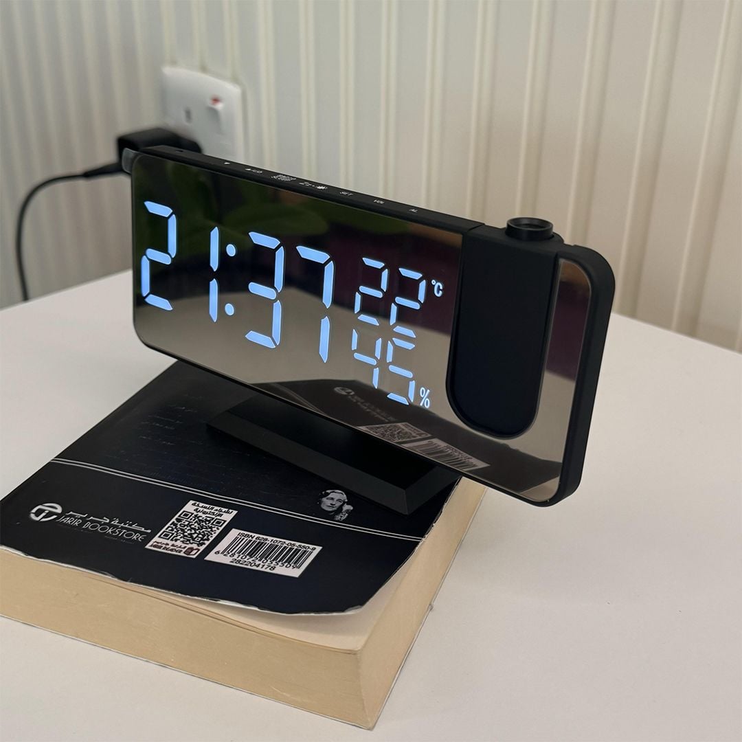 منبه وساعة بروجيكتور رقمية - 2
