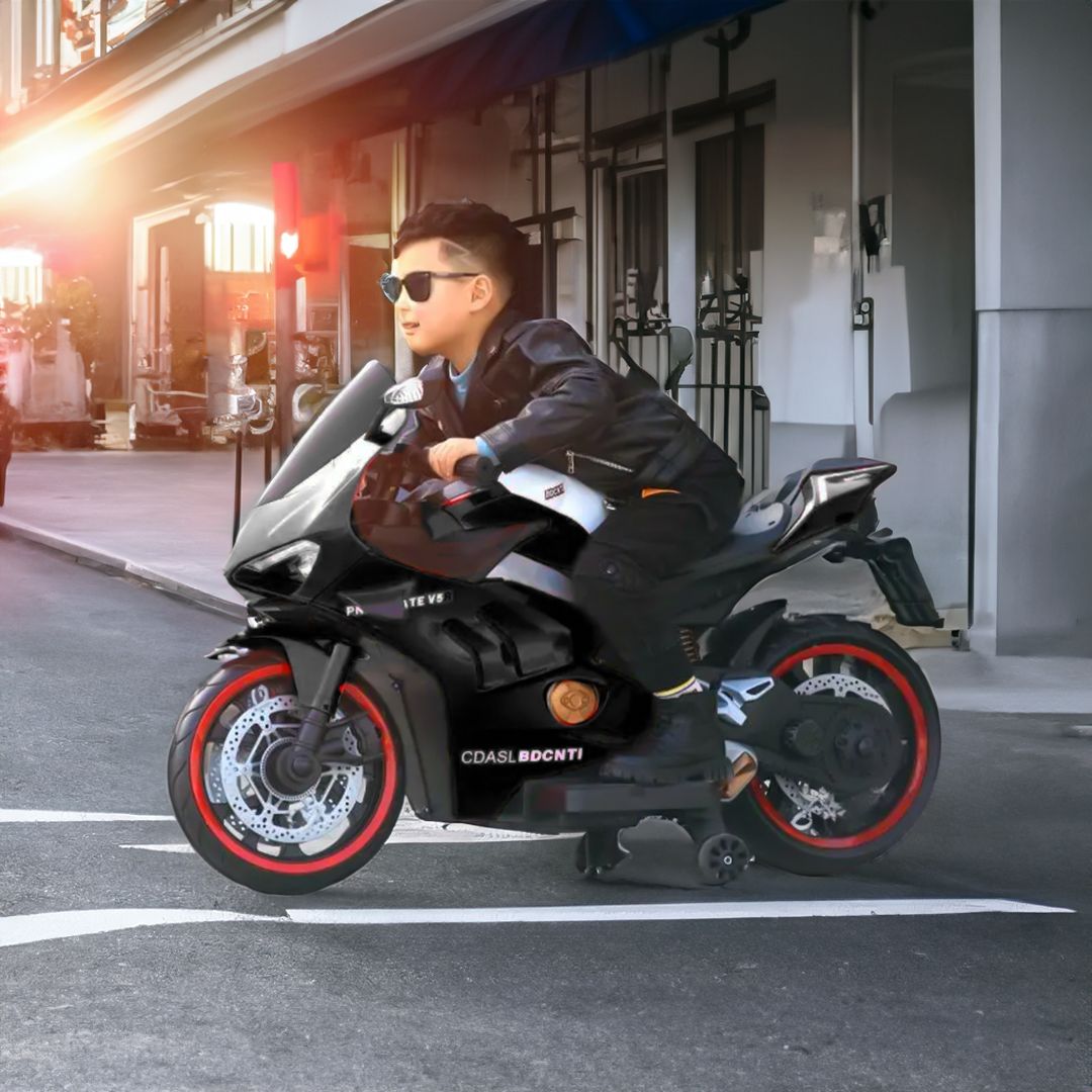 دراجة نارية بعجلتين للأطفال - 12