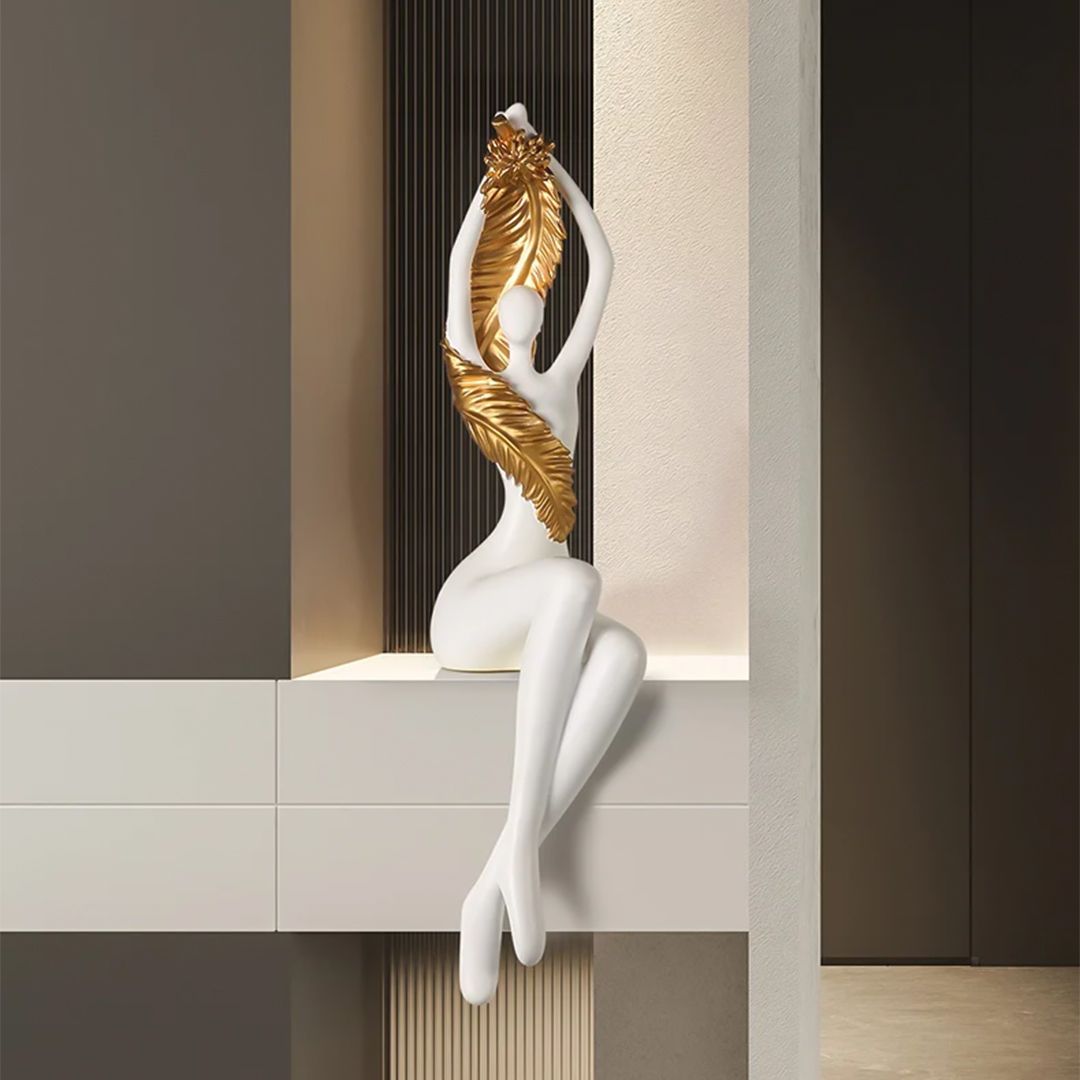 Abstract Dancing Figurines With Feather product thumbnail 7