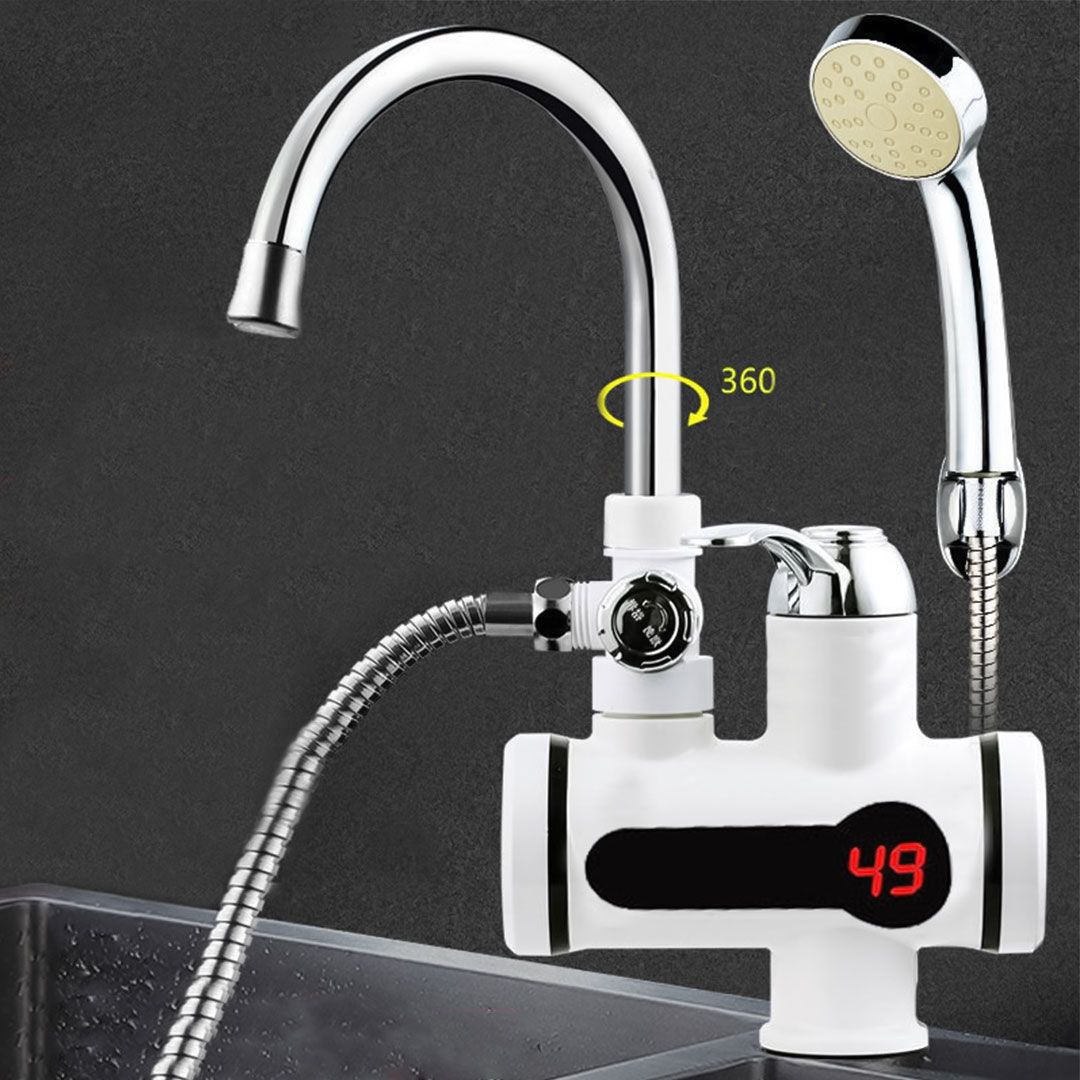 Electric Water Heater Faucet with hose product thumbnail 5